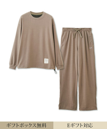 【セットアップ|ユニセックス】Hotel Calm ルームウェア|リラックス スタイル