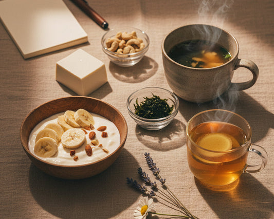 サプリに頼る前に　-睡眠の質を高める食べ物・飲み物-