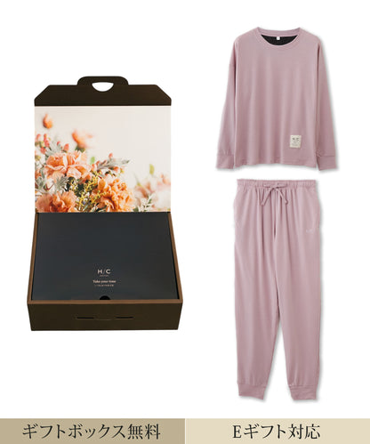 【フラワー｜セットアップ｜レディース】Hotel Calm ルームウェア｜コンフォート スタイル