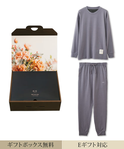 【フラワー｜セットアップ｜メンズ】Hotel Calm ルームウェア｜コンフォート スタイル