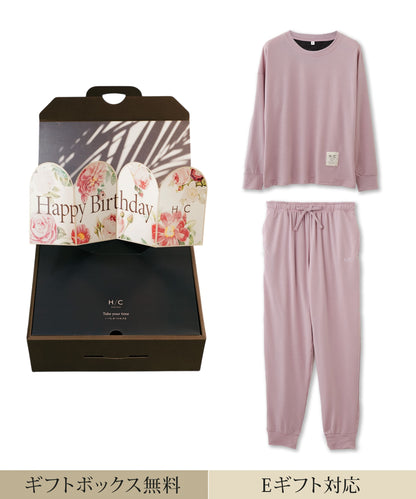 【HAPPY BIRTHDAY｜セットアップ｜レディース】Hotel Calm ルームウェア｜コンフォート スタイル