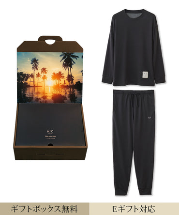 【サンセット｜セットアップ｜メンズ】Hotel Calm ルームウェア｜コンフォート スタイル