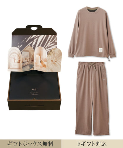 【Thank You｜セットアップ｜ユニセックス】Hotel Calm ルームウェア｜リラックス スタイル