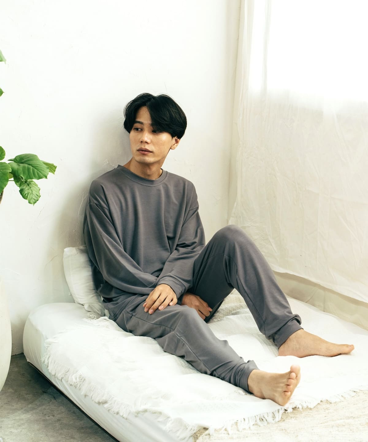 【サンセット｜セットアップ｜メンズ】Hotel Calm ルームウェア｜コンフォート スタイル