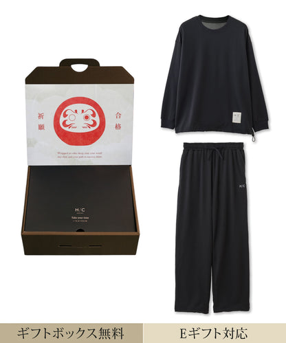 【合格祈願｜セットアップ｜ユニセックス】Hotel Calm ルームウェア｜リラックス スタイル