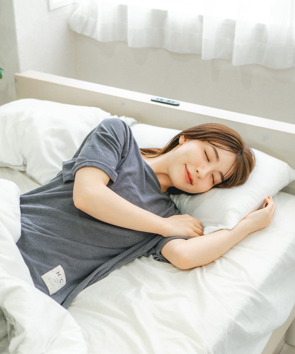 【半袖 上下セット｜レディース パイル生地】リカバリーウェア｜PRIME SLEEP｜半袖トップス + ショートパンツ