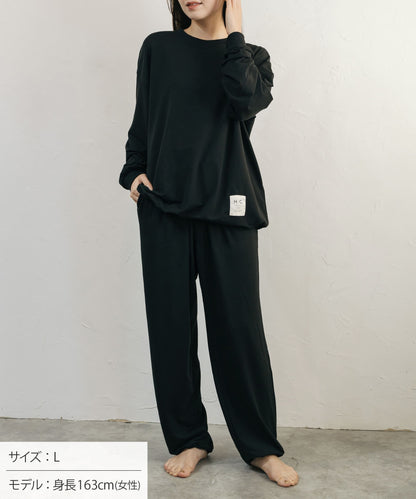 【フラワー｜セットアップ｜ユニセックス】Hotel Calm ルームウェア｜リラックス スタイル